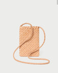 Loeffler Randall Desert Sand Grace Mini Woven Crossbody