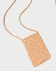 Loeffler Randall Desert Sand Grace Mini Woven Crossbody