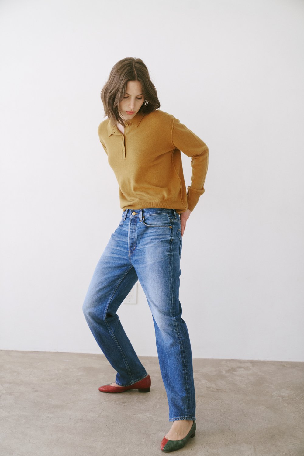 Jamie Haller The Slouch Jeans in Deep Blue