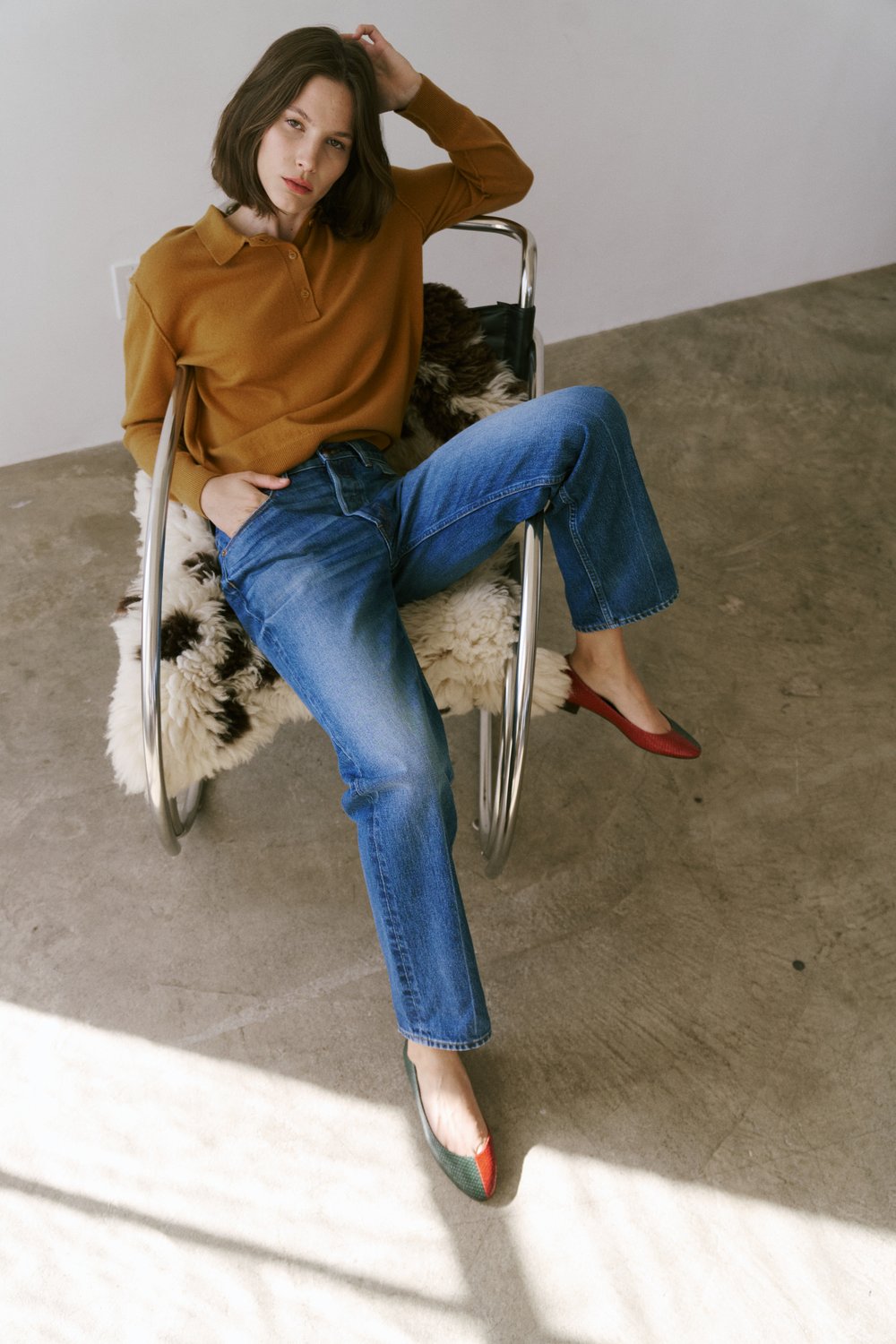 Jamie Haller The Slouch Jeans in Deep Blue