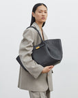 DeMellier New York Black Small Grain Handbag