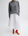 Tibi Anna Merino Wool Hole-at-back Pullover