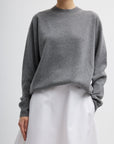 Tibi Anna Merino Wool Hole-at-back Pullover