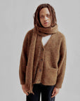 Sayaka Davis Brushed Mohair Scarf in Spices