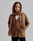 Sayaka Davis Brushed Mohair Scarf in Spices