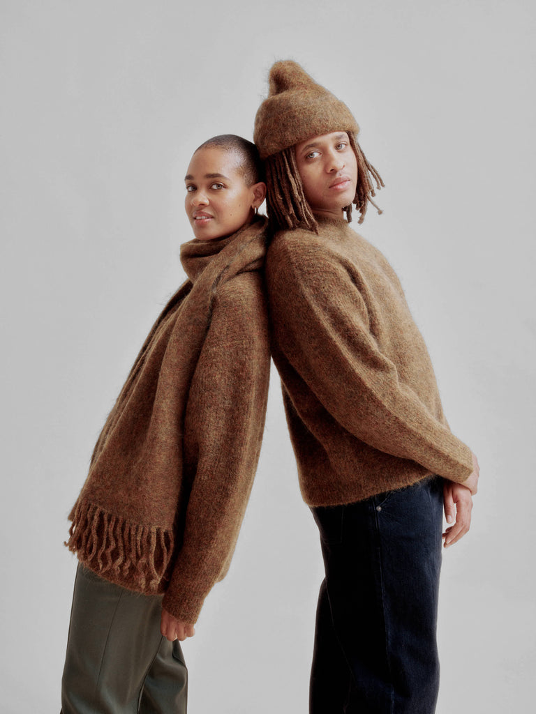 Sayaka Davis Mohair Cardigan in Spices