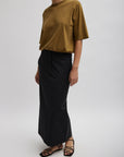 Tibi Tropical Wool Maxi Trouser Skirt