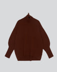 Sayaka Davis Highcollar Sweater Cinnamon