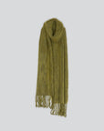 Sayaka Davis Matcha Brushed Mohair Scarf