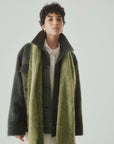 Sayaka Davis Matcha Brushed Mohair Scarf