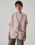 Sayaka Davis Blush Mohair Cardigan