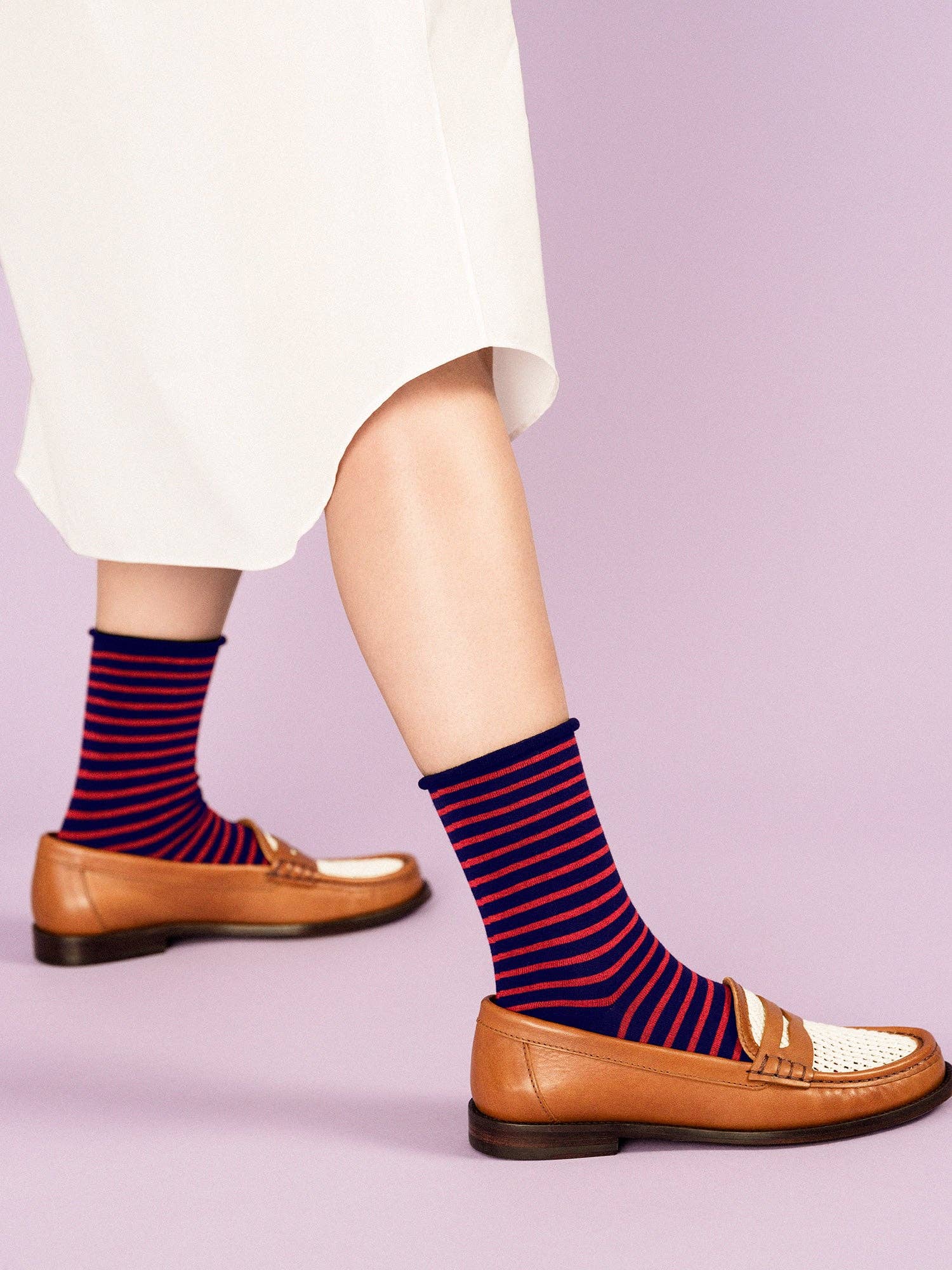 Nautical Stripe Crew: Blue / OS