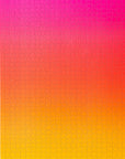 Areaware - Gradient Puzzle Large (1000 piece): Pink/Yellow