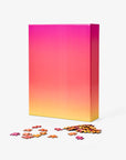 Areaware - Gradient Puzzle Large (1000 piece): Pink/Yellow