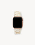 MACHETE - Apple Watch Band in Ivory: Black Hardware