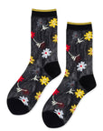 Hansel from Basel Louann Sheer Crew: Black / OS