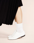 Hansel from Basel Optic White Trouser Crew Socks