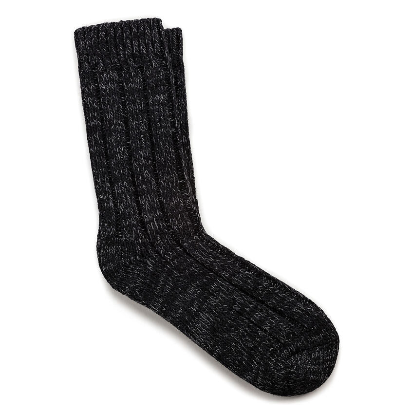 Birkenstock Black Cotton Twist Socks, 36-38
