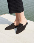 Marion Parke Black Raquel Slide Loafer