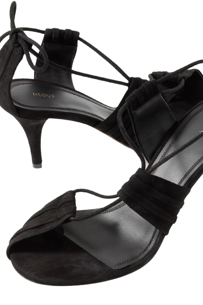 Neous Black Giena Sandals