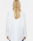 Closed White Open Back Blouse