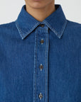 Closed Dark Blue Denim Shirt