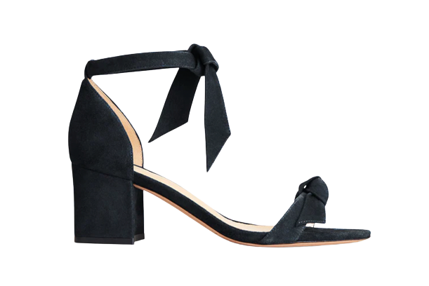Alexandre Birman 60mm Black Clarita Block Heel Sandal