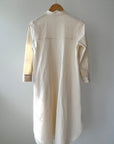 Heather Harlan Parchment Long Shirt Dress