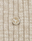 Birkenstock Beige Cotton Slub Socks, 36-38