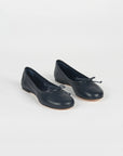 Jamie Haller Navy Ballet Slipper