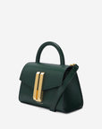 DeMellier Nano Montreal in Smooth Green Leather