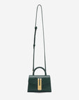 DeMellier Nano Montreal in Smooth Green Leather