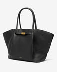 DeMellier New York Black Small Grain Handbag