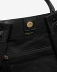 DeMellier New York Black Small Grain Handbag