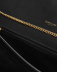 DeMellier Black Paris Clutch