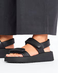 Birkenstock Theda Black Leather