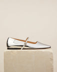 Dear Frances Silver Mary Jane Flat